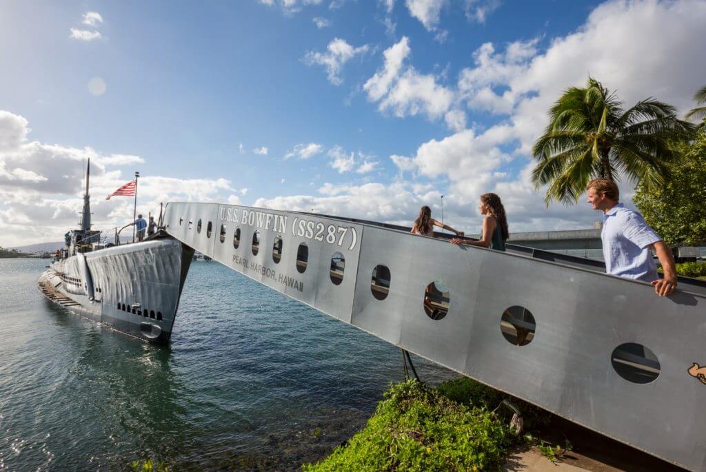 Pearl Harbor is one the top attractions on Oahu for families