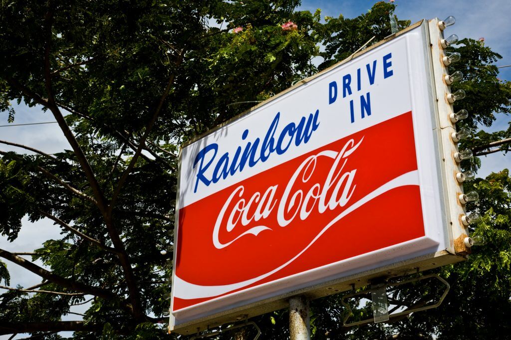 Rainbow Drive In is one of the best places to eat on Oahu for families