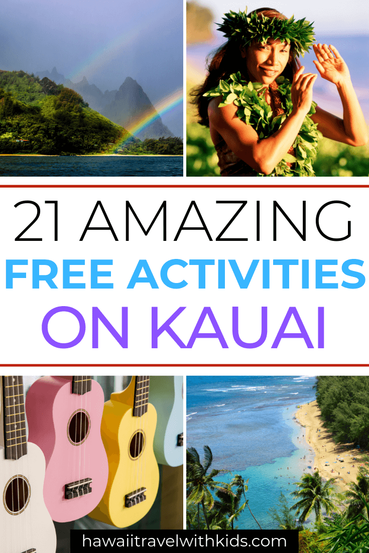 The Best 21 Free Things to do on Kauai with Kids featured by top Hawaii travel blog, Hawaii Travel with Kids