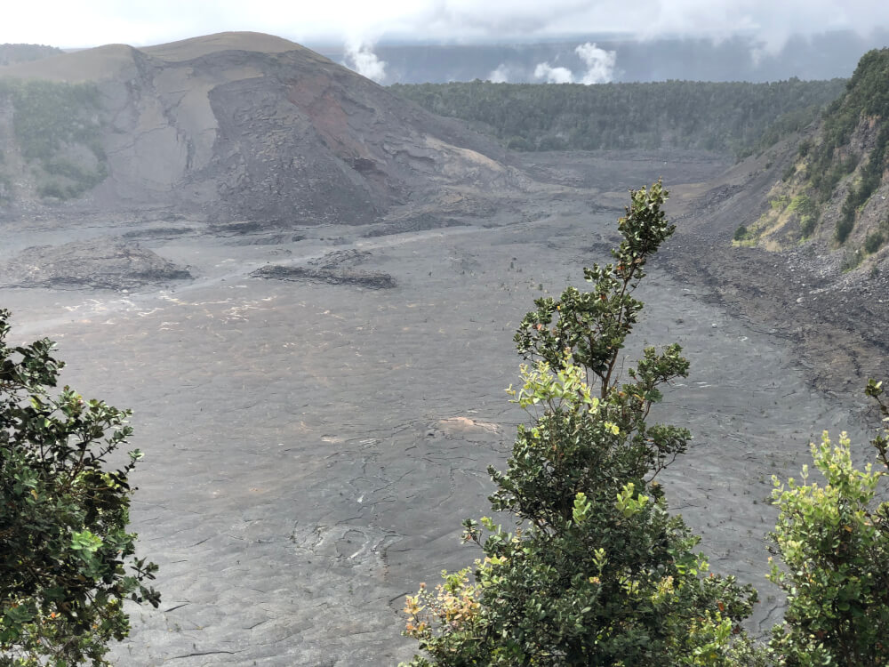 Everything you Need to Know About Traveling to Hawaii Big Island with Kids featured by top Hawaii travel blog, Hawaii Travel with Kids | You'll want to check out cool craters like this at Hawaii Volcanoes National Park on the Big Island