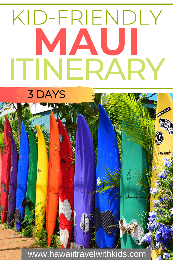 3 Day Maui Itinerary with Kids featured by top Hawaii travel blog, Hawaii Travel with Kids: Are you looking for the perfect 3 day Maui itinerary with kids? If you only have a short amount of time on Maui, you have to make the most of it! This 3 day Maui itinerary will help you plan the perfect trip to Maui for your next family vacation. #maui #hawaii