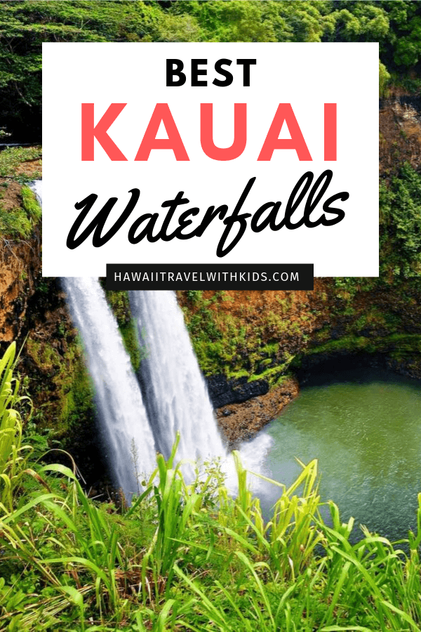 Top 11 Best Kauai Waterfalls you Should Visit featured by top Hawaii travel blog, Hawaii Travel with Kids: Heading on a Kauai vacation? Find out 11 of the best Kauai waterfalls to visit. Some you'll need to hike to, but others can be seen from the comfort of your car. Don't miss these amazing Kauai sights!