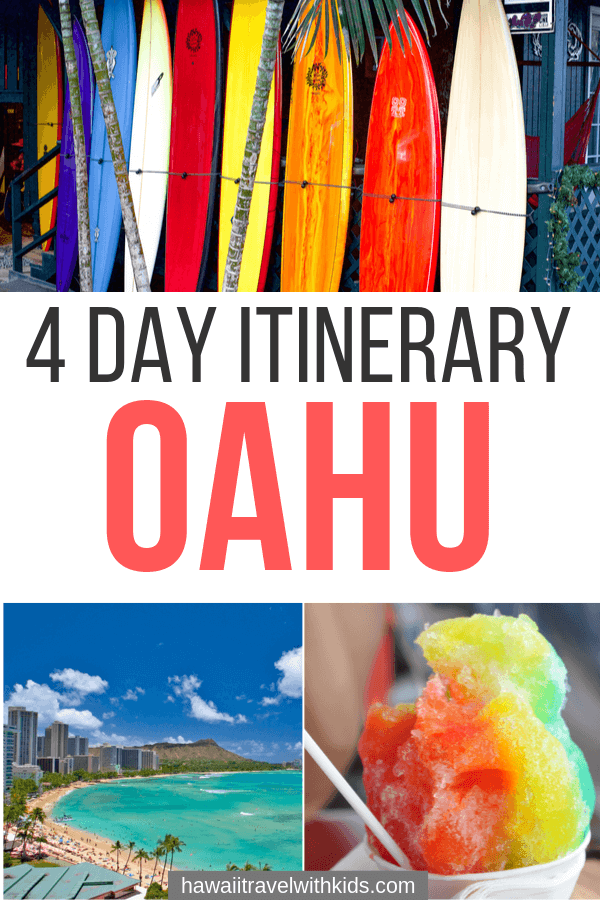 Make the most of your Hawaii vacation planning with this Oahu 4 day itinerary for families. See all the best things to do on Oahu!