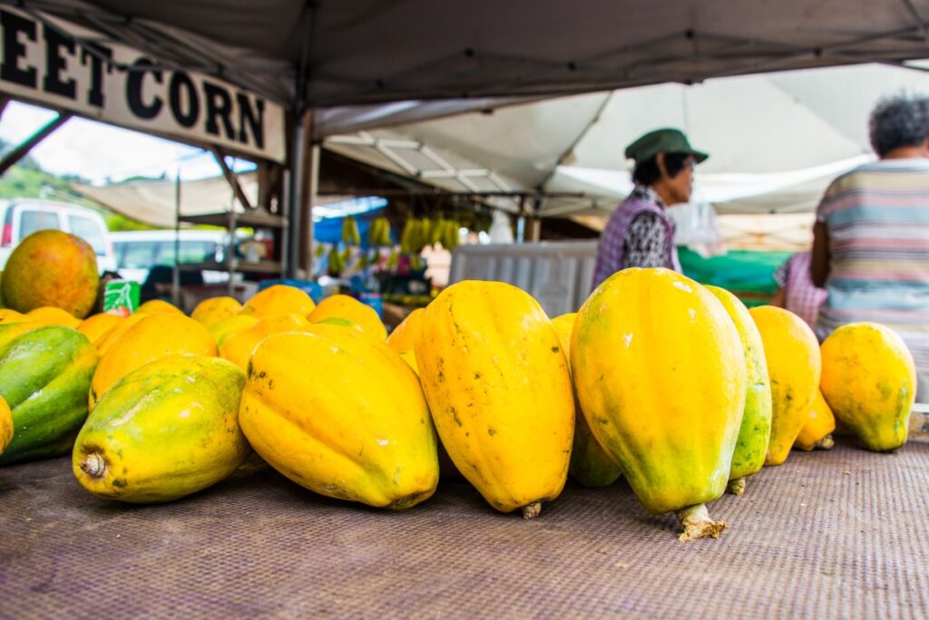 Hawaii fruit from Farmer's Market