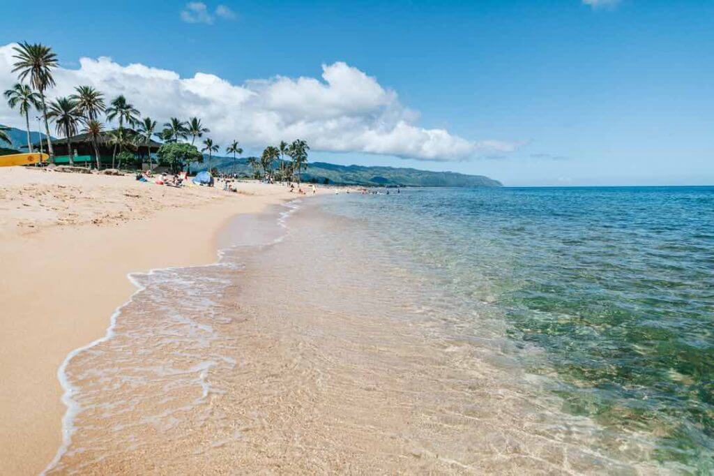 Haleiwa Beach Park is a popular North Shore Beach