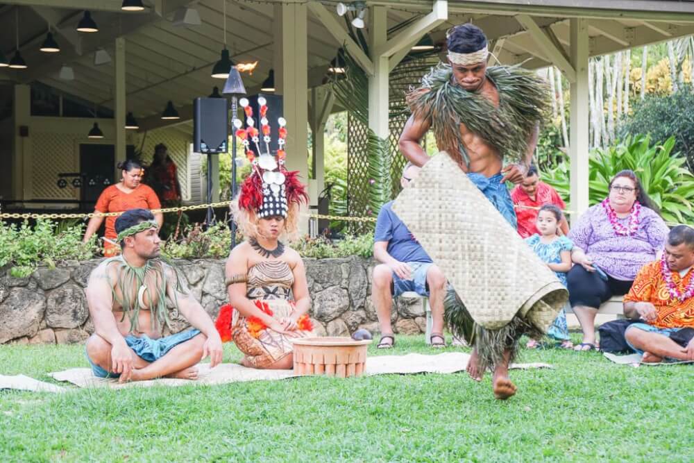 50 Best Places to Visit in Hawaii with your Family featured by top Hawaii blog, Hawaii Travel with Kids: Toa Luau on the North Shore of Oahu