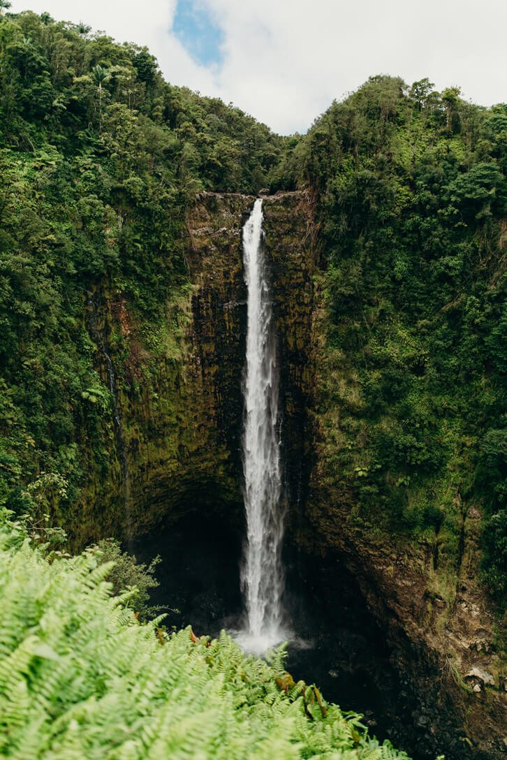 Kona Hawaii Waterfalls