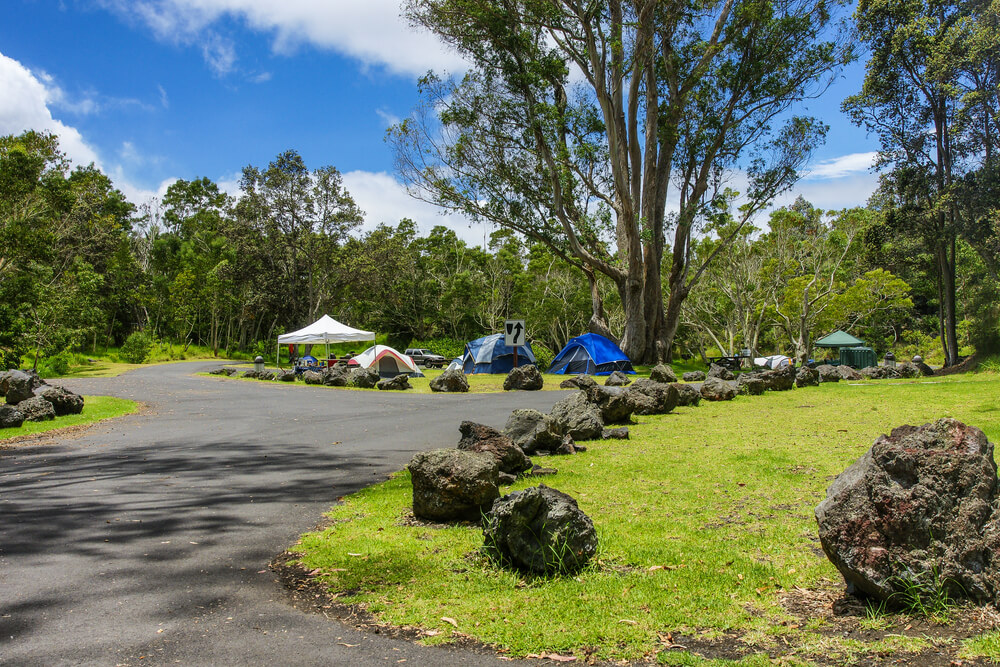 The Ultimate Guide to Hawaii Volcanoes National Park featured by top Hawaii blog, Hawaii Travel with Kids: Namakani Paio Campground in Hawaii Volcanoes National Park in Hawaii