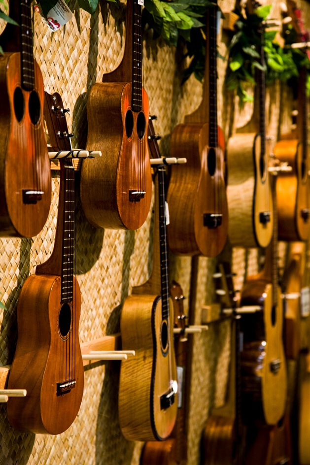 Hawaiian ukuleles