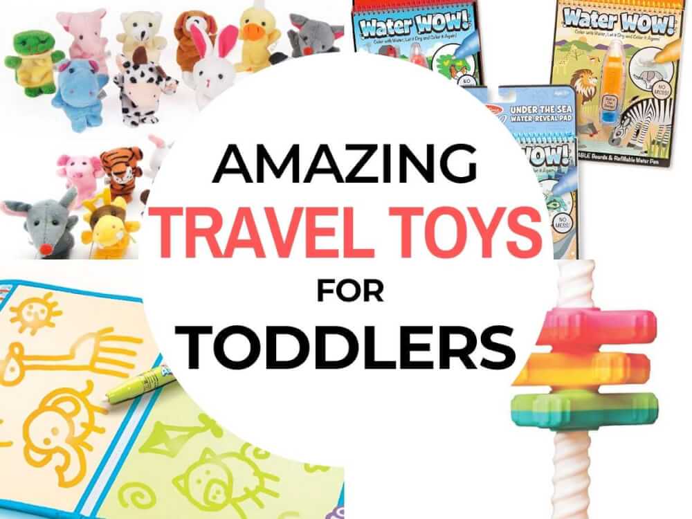 Top 10 Best Travel Toys for Toddlers on Amazon featured by top Hawaii travel blog, Hawaii Travel with Kids