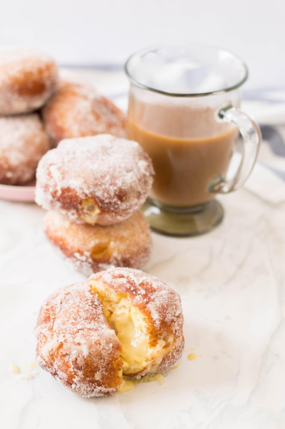 Coconut Filled Hawaiian Malasadas Recipe