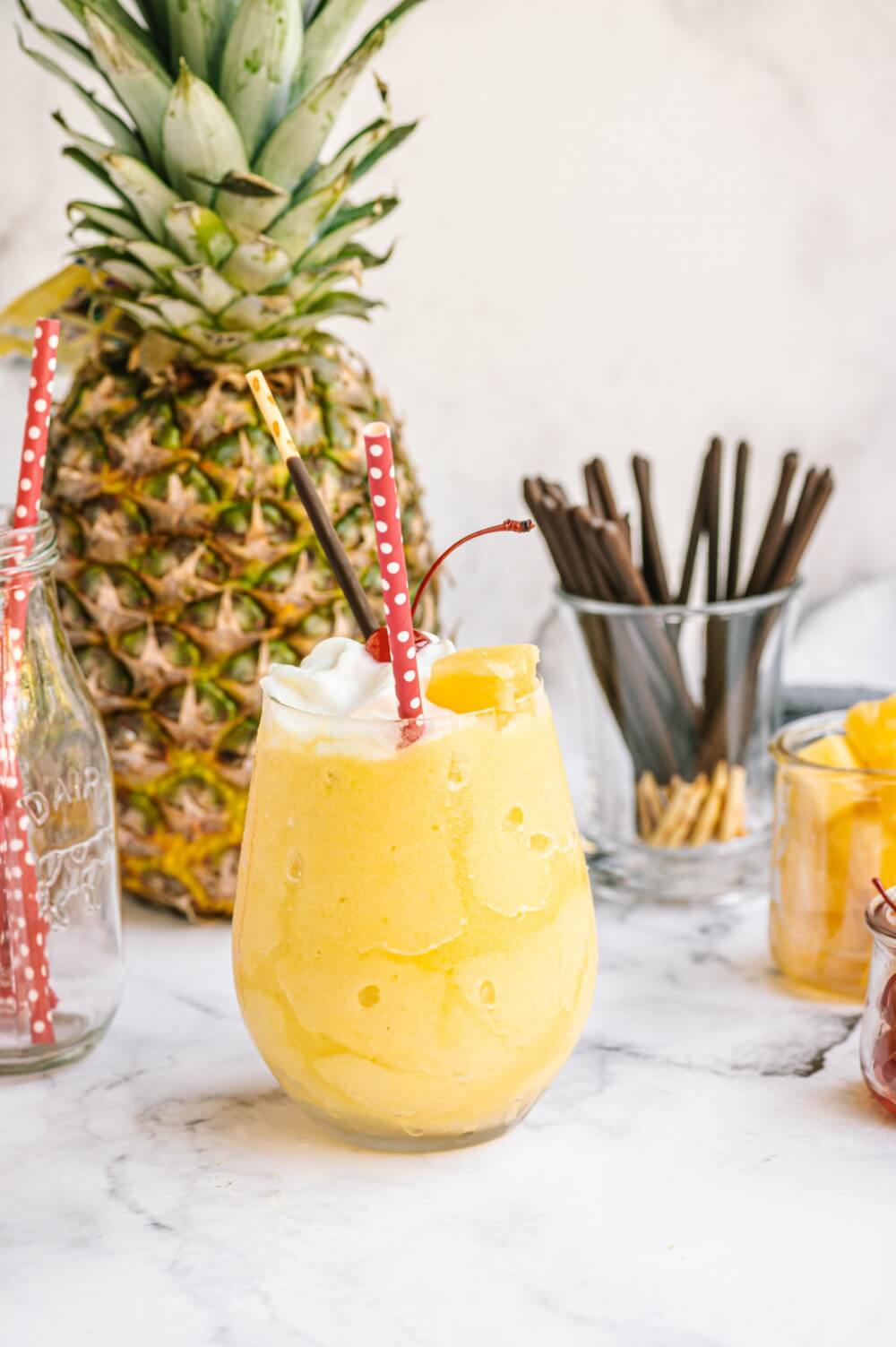 Pineapple Dessert Recipe Roundup by top Hawaii blog Hawaii Travel with Kids: Copy Cat Dole Whip Recipe by top Hawaii blog Hawaii Travel with Kids