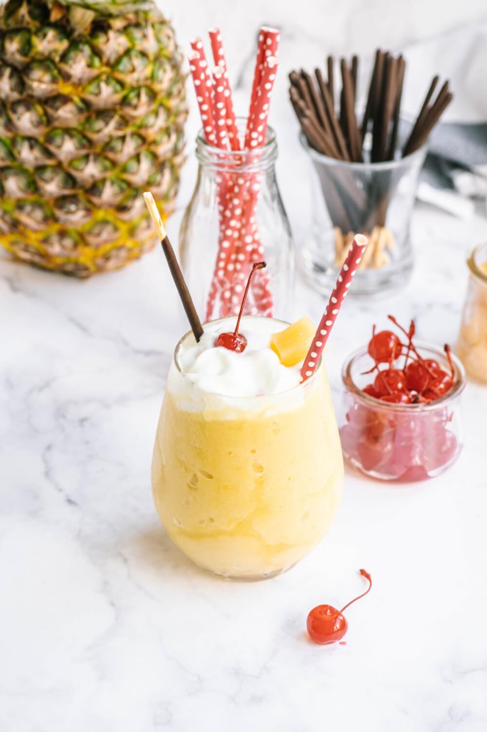 Copycat Disney Pineapple Dole Whip Recipe featured by top US Disney blogger, Hawaii Travel with Kids | pineapple dole whip disney | pineapple whip recipe