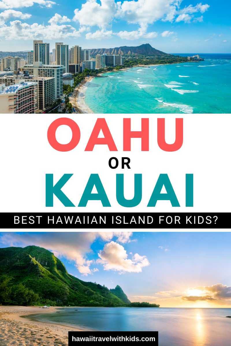 Oahu or Kauai: Which is the Best Hawaiian Island for Kids? Tips featured by top Hawaii travel blog, Hawaii Travel with Kids