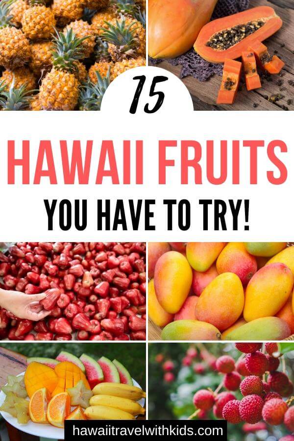 25 Delicious Kinds of Fruit in Hawaii You'll Love! – Sand In My Suitcase