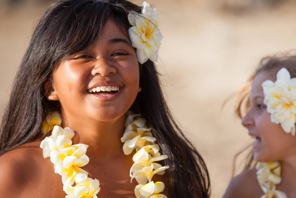 Traditional Airport Lei Greeting on Kona Hawai'i 2024 - Big Island