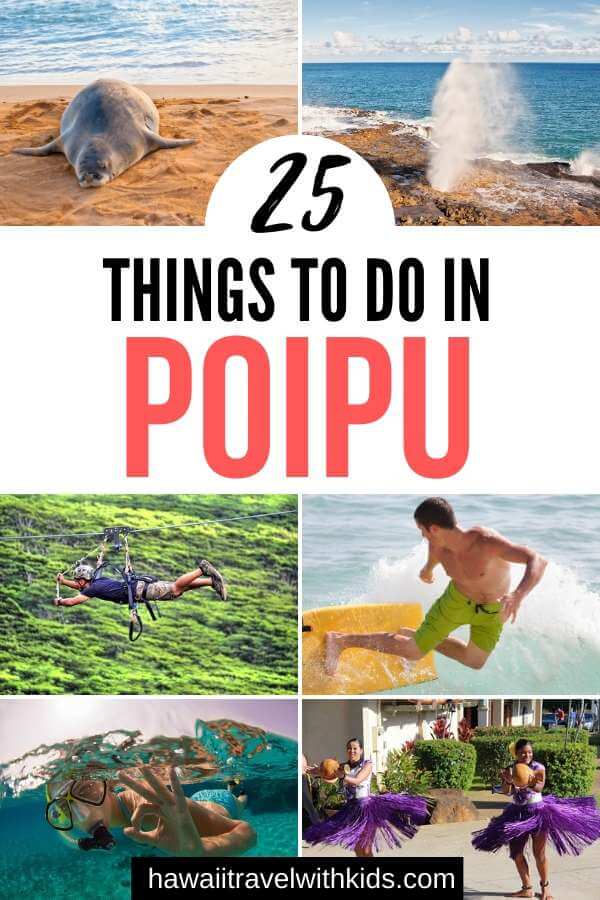 Top 25 Things to do in Poipu, Kauai featured by top Hawaii blog, Hawaii Travel with Kids