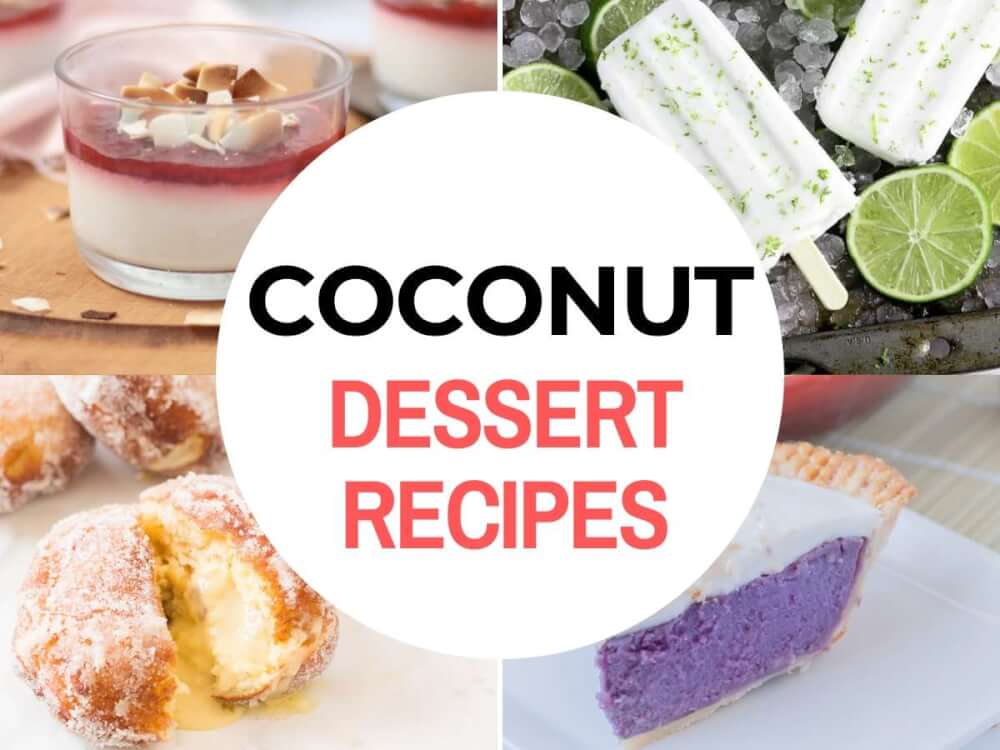 61 Delicious Coconut Dessert Recipes Perfect for Summer featured by top Hawaii blog, Hawaii Travel with Kids