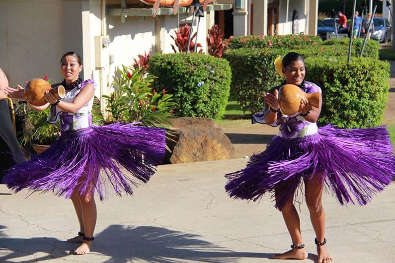 Top 25 Things to do in Poipu, Kauai featured by top Hawaii blog, Hawaii Travel with Kids: Free hula show on Kauai at Poipu Shopping Village