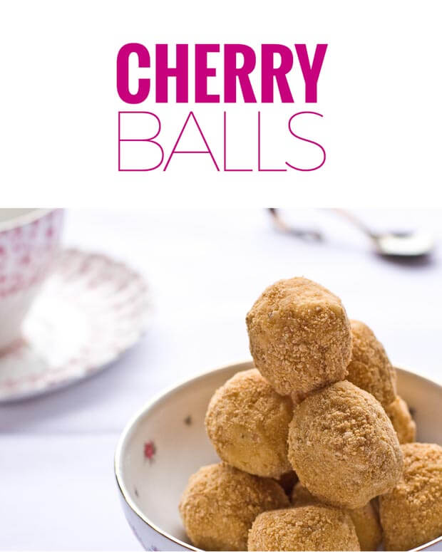 61 Delicious Coconut Dessert Recipes Perfect for Summer featured by top Hawaii blog, Hawaii Travel with Kids: My grandmother made this cherry balls recipe every Christmas. The cherries are combined with coconut and graham crumb. These easy treats can be frozen.