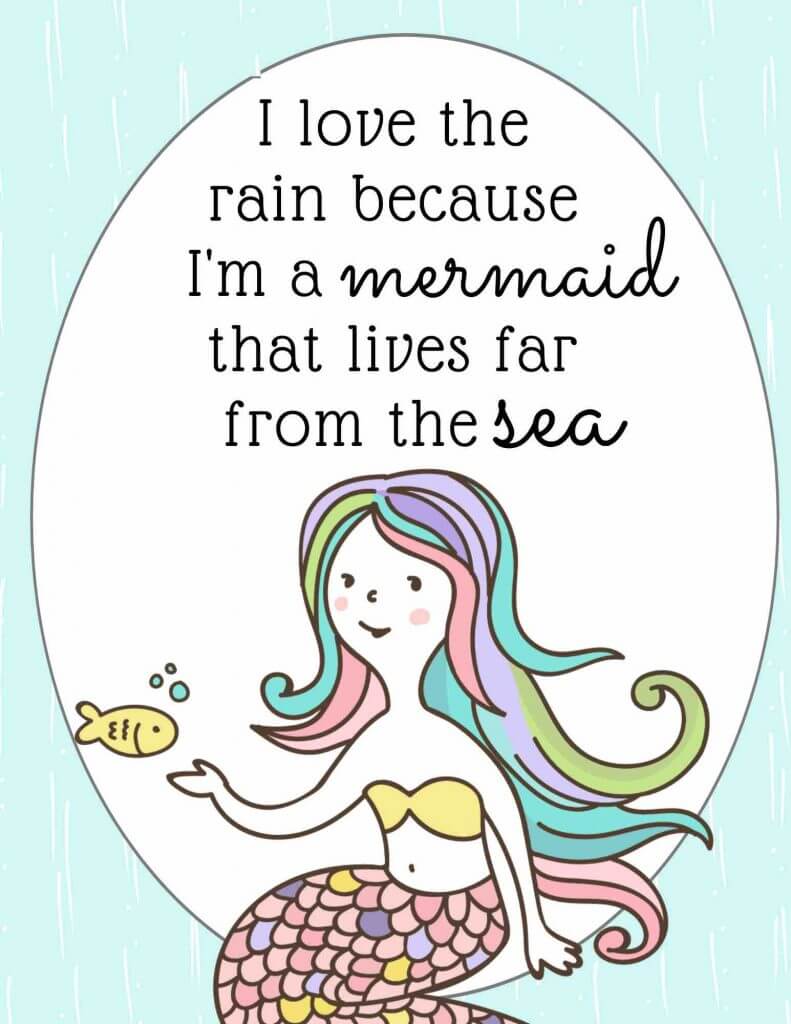 Free Mermaid Printables for Kids - Hawaii Travel with Kids