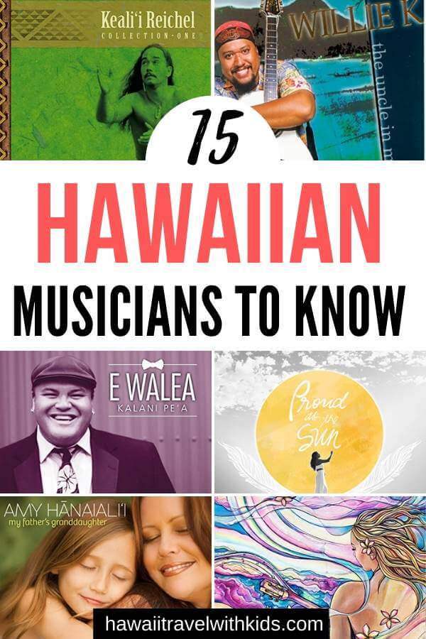 Best Hawaiian musical artists to listen to on Spotify and AmazonPrime, featured by top Hawaii blog, Hawaii Travel with Kids