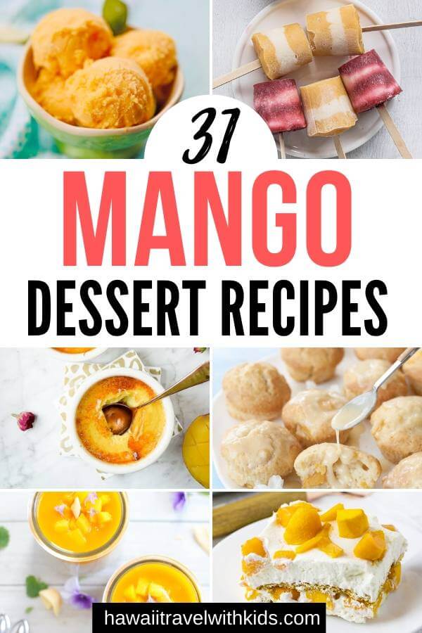 These 31 Mango Dessert Recipes are the ultimate summer dessert recipes using mango!