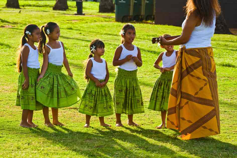 101 Best Things to Do on Kauai with Kids featured by top Hawaii blog, Hawaii Travel with Kids: Take your kids to a free hula show on Kauai