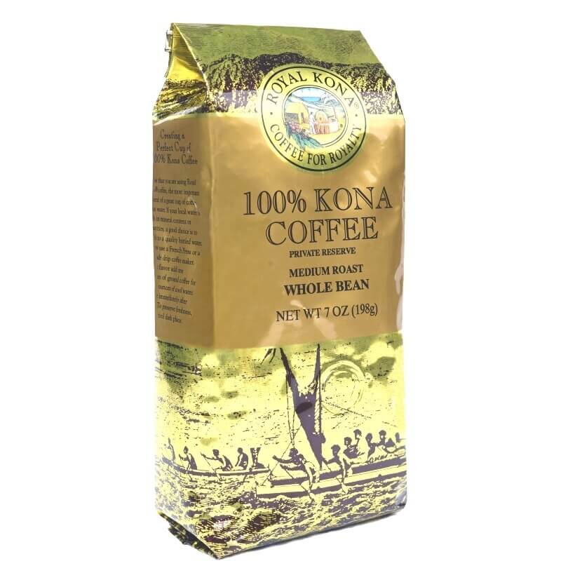 Top 13 Best Hawaiian Souvenirs to Bring Home featured by top US Hawaii blog, Hawaii Travel with Kids: Private Reserve Medium Roast 100% Kona Coffee