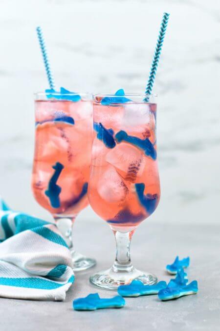 Shark Attack Punch Cocktail & Mocktail | Hawaii Travel with Kids