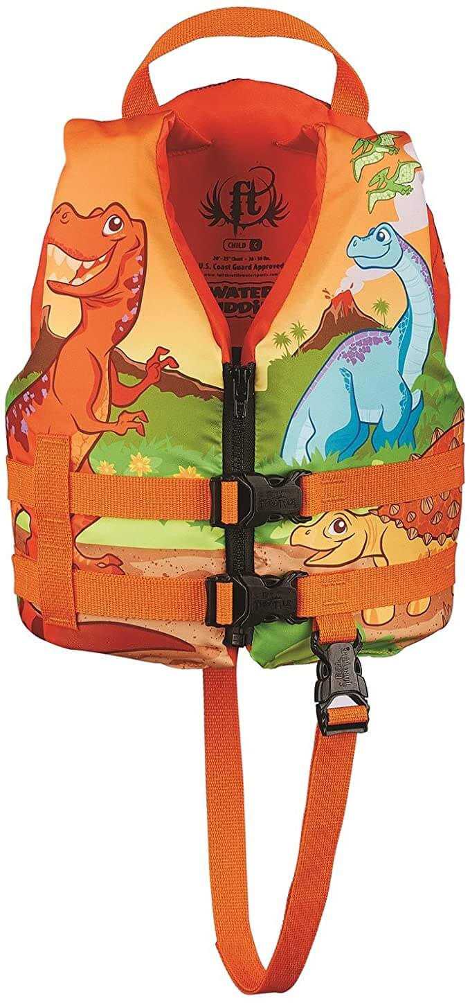 The Best Life Jackets For Toddlers & Preschoolers featured by top Hawaii blog, Hawaii Travel with Kids: Full throttle water buddies