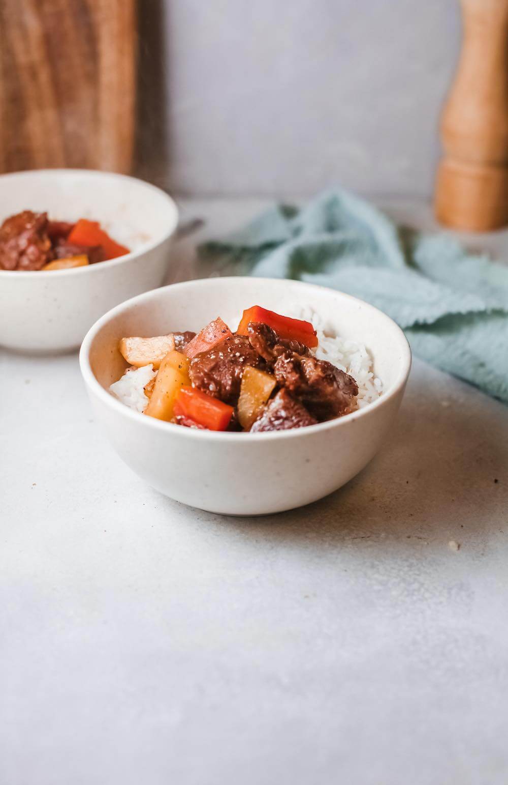 Hawaiian Beef Stew Recipe featured by top Hawaii blog, Hawaii Travel with Kids