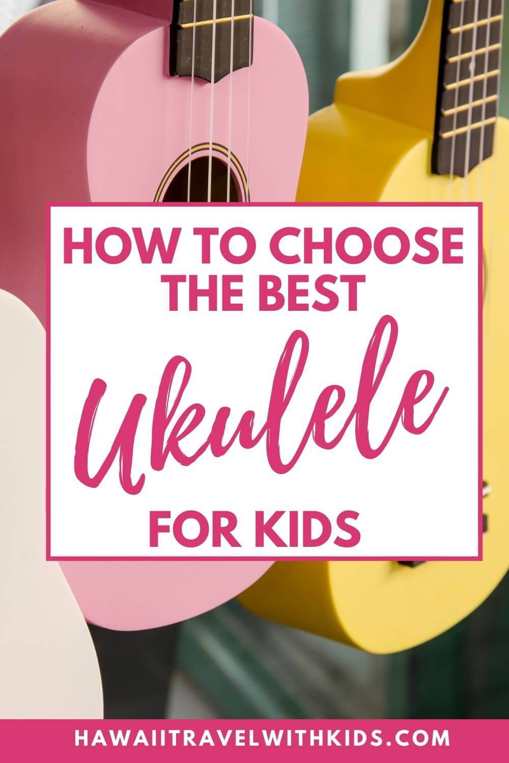 Are you looking for a ukulele for your toddler, preschooler or elementary student? Find out the best kids ukulele to choose, plus ukulele accessories, where to find online ukulele lessons, and fun ukulele songs for kids by top Hawaii blog Hawaii Travel with Kids