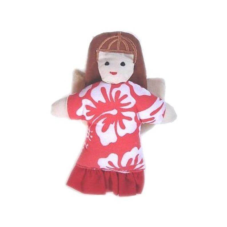 20 Hawaiian Christmas Ornaments featured by top Hawaii blogger, Hawaii Travel with Kids: Hawaiian Angel Handmade Christmas Ornament from Hawaii from image 0