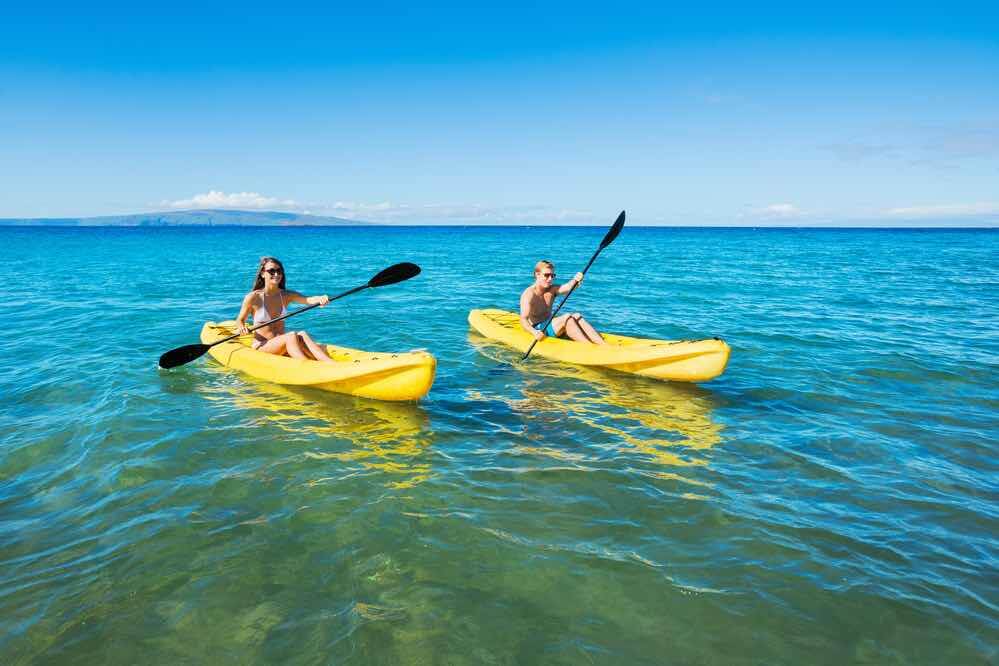 Best Places for Kayaking in Hawaii featured by top Hawaii blogger, Hawaii Travel with Kids