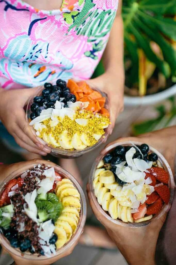 Definitely check out Haleiwa Bowls for fresh acai bowls in this North Shore Oahu food truck