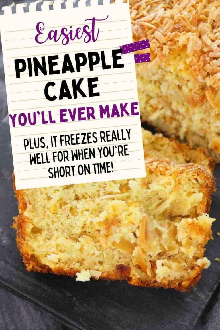 Easy Pineapple Coconut Cake Recipe Hawaii Travel with Kids