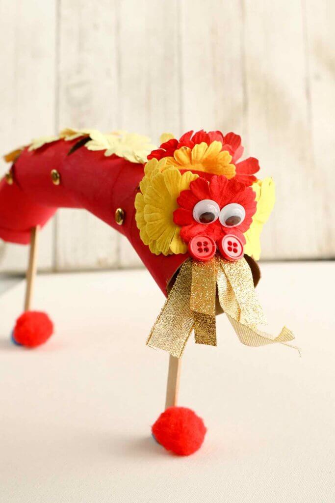 how to make a origami chinese dragon