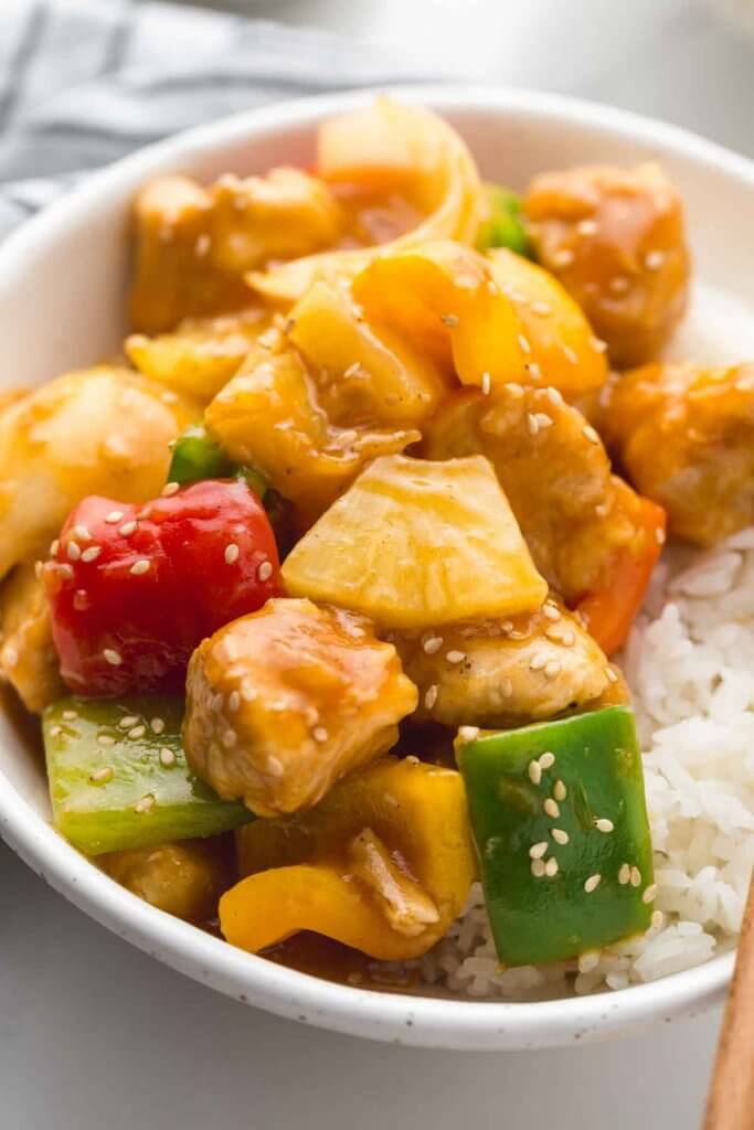 Instant Pot Sweet and Sour Chicken Recipe