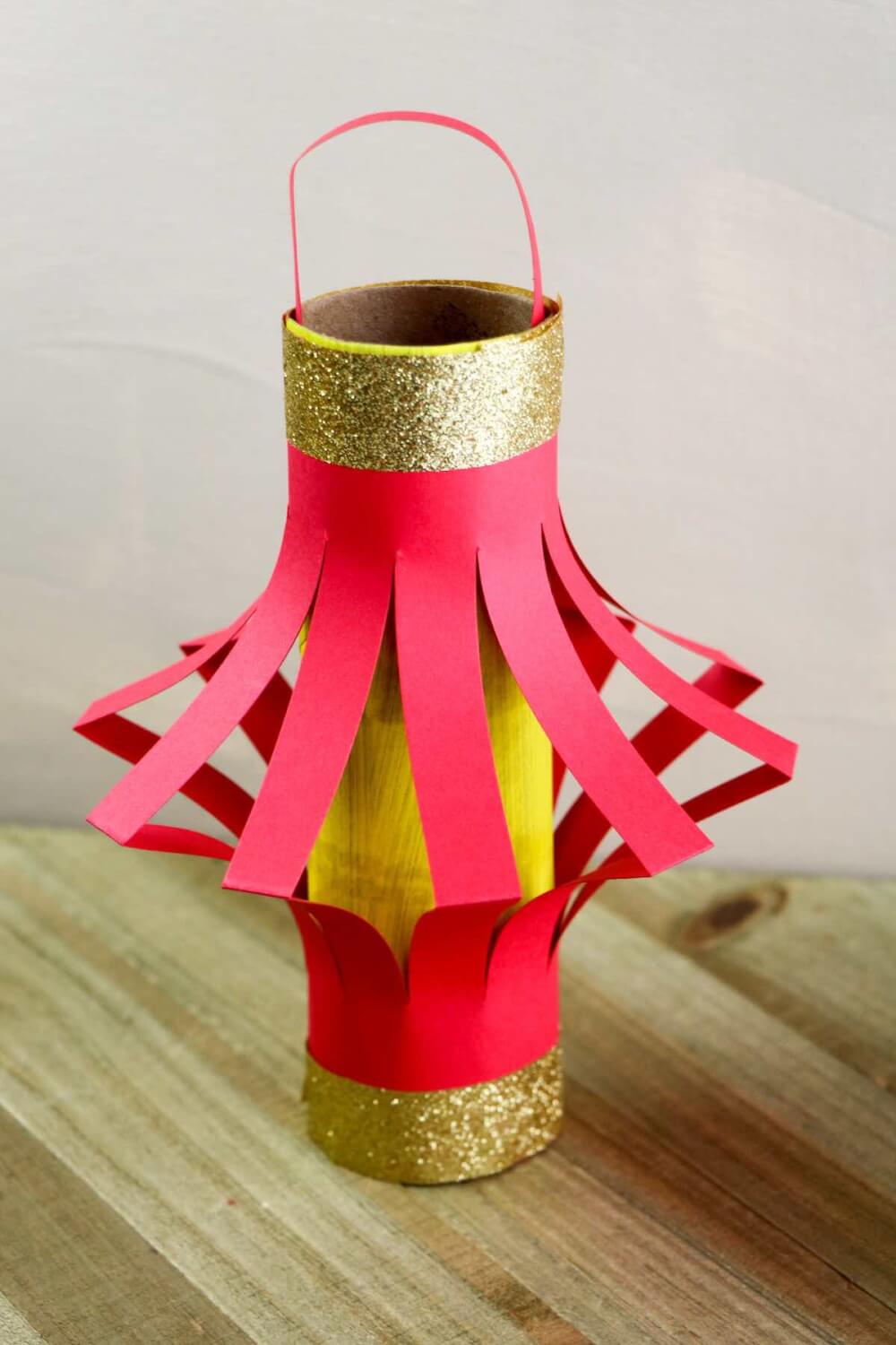 How to Make a Chinese New Year Lantern from Red Envelopes - Too Much Love