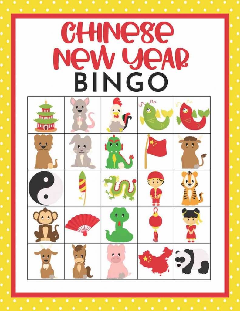 Luna New Year (Chinese New Year) - Page 1 - Free Teaching Resources - Print  Play Learn