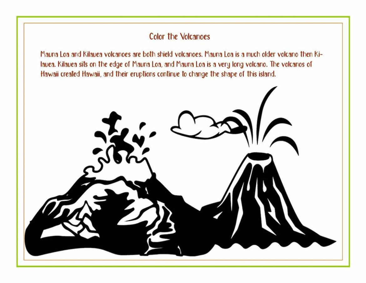 Awesome Hawaiian Coloring Sheets and Activity Pages for Kids - Hawaii ...