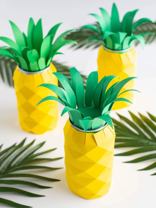 Pineapple Luau Centerpiece Web Story