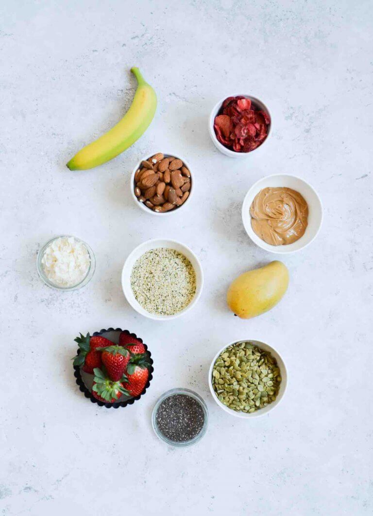 Healthy Hawaiian Strawberry Mango Smoothie Bowl Recipe Hawaii Travel