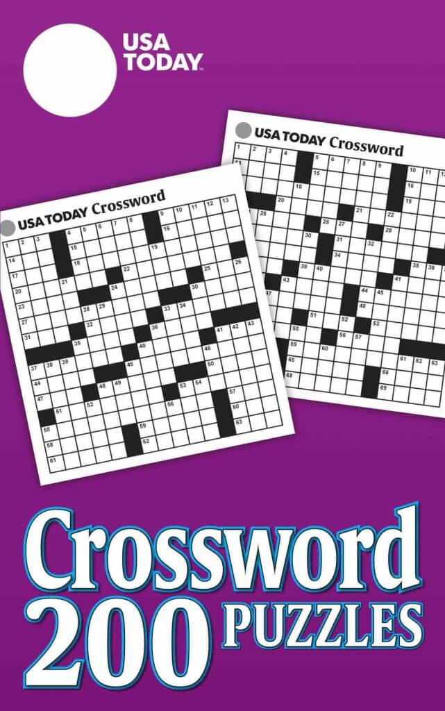 Don't forget to add some screen free entertainment on your packing list for Hawaii. Image of a USA Today crossword puzzle book.