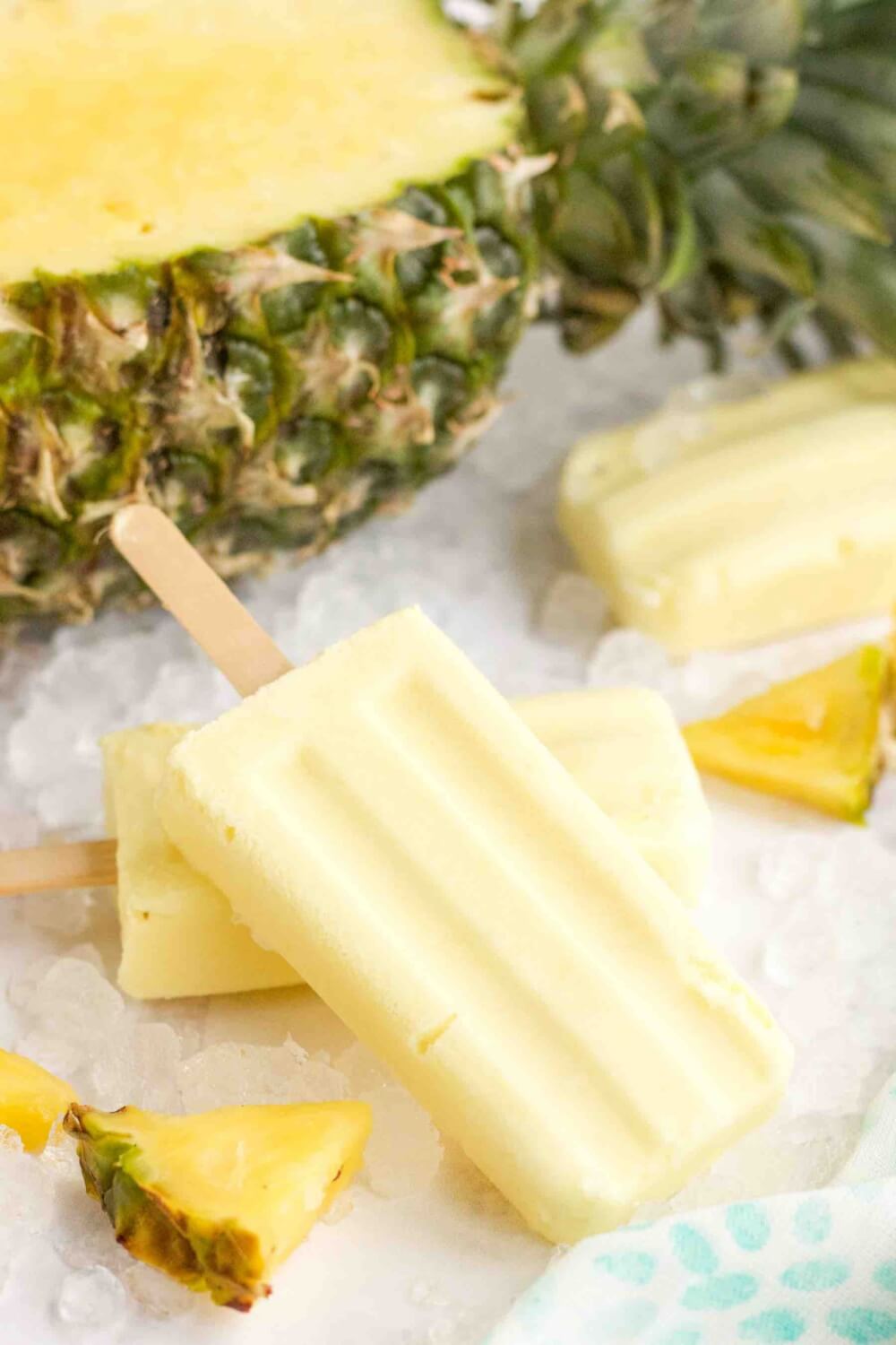 How to Make Dole Whip Popsicles Hawaii Travel with Kids