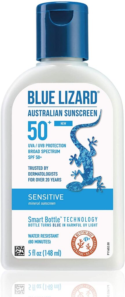 Blue Lizard is a reef safe sunscreen for Hawaii.