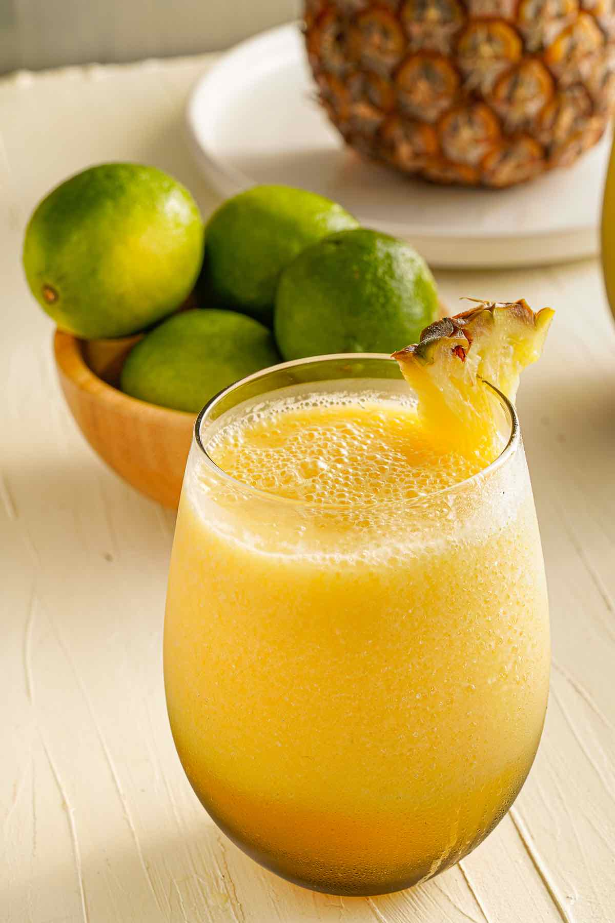 Pineapple & lime mocktail recipe