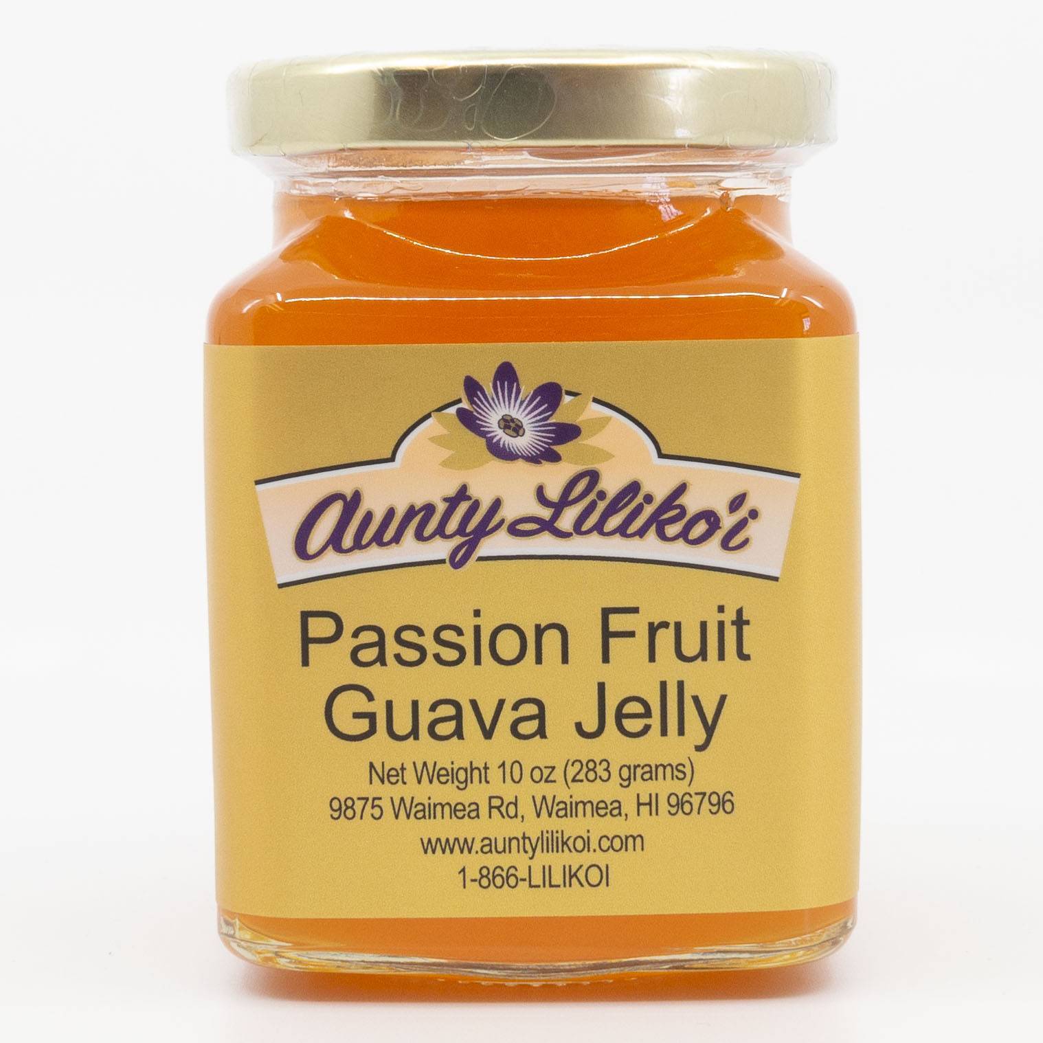 Top 13 Best Hawaiian Souvenirs to Bring Home featured by top US Hawaii blog, Hawaii Travel with Kids: Aunty Lilikoi Passion Fruit Guava Jelly from Hawaii