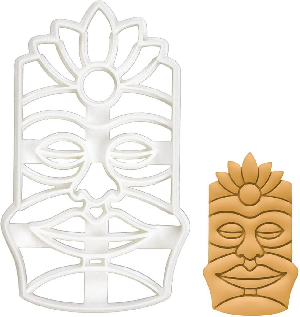 You'll love making these tiki cookies for your next summer party.